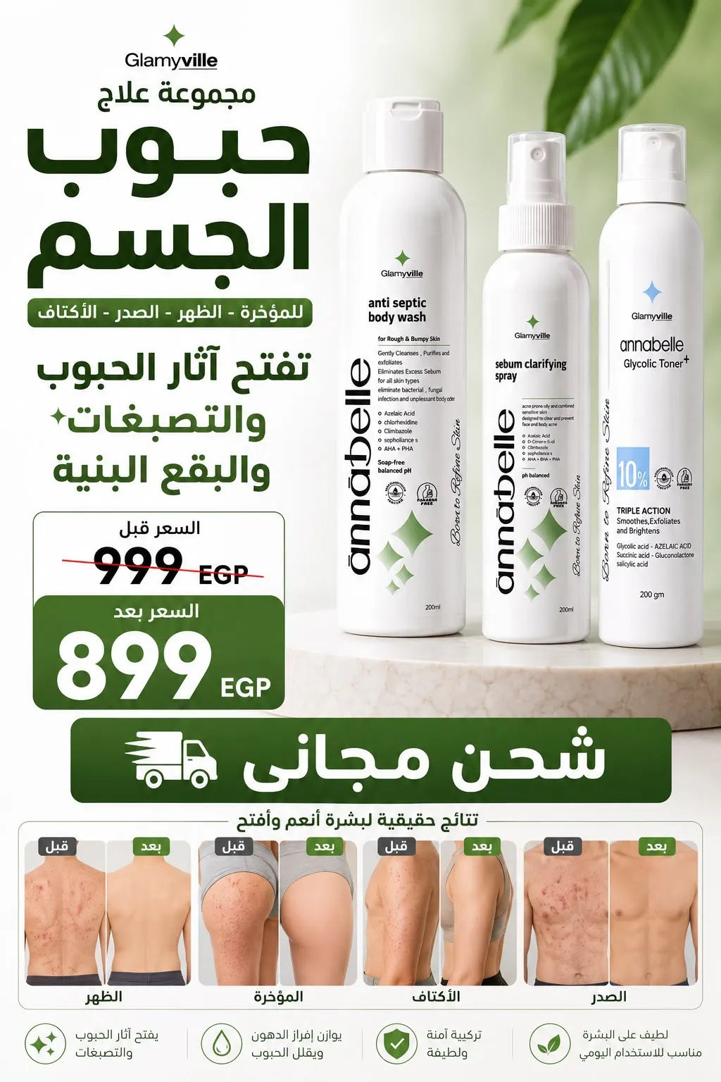 Body Acne & Post-Acne Marks Bundle
