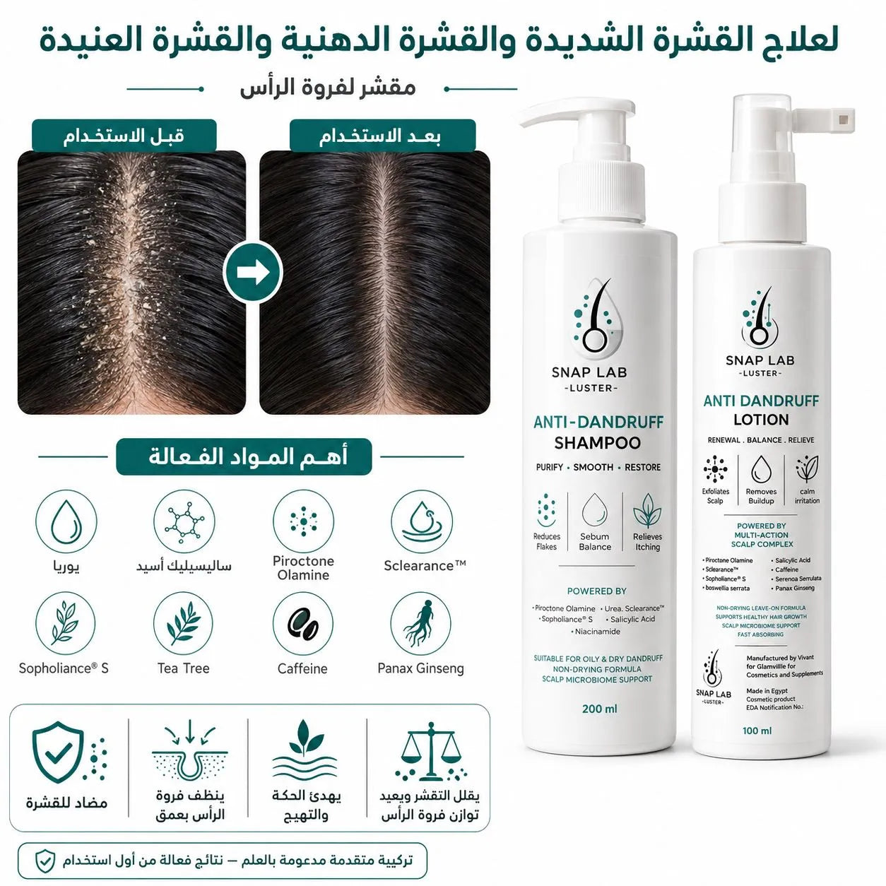 Snap Lap Intensive Anti-Dandruff Bundle